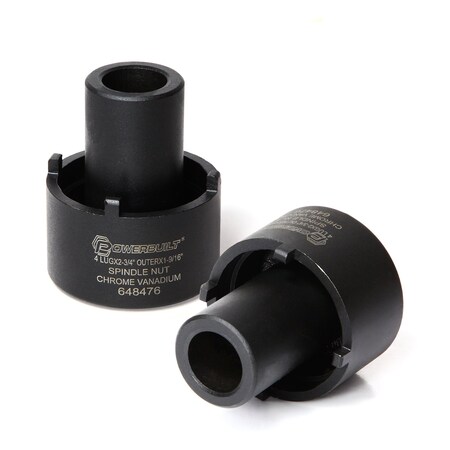 Powerbuilt Spindle Nut Sckt - 4 Lugs Special (Ford) 648476